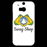 Coque HTC One M8s Swag Shop Brésil