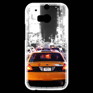 Coque HTC One M8s Vue d'un taxi à New York PR 10