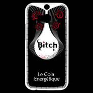Coque HTC One M8s Bitch Cola goutte