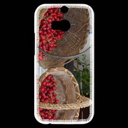 Coque HTC One M8s DP Panier de fruits