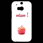 Coque HTC One M8s Cupcake Miam PR