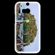 Coque HTC One M8s DP Barge en bord de plage