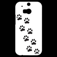 Coque HTC One M8s pattes de chats/chiens 1