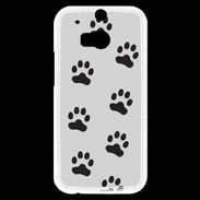 Coque HTC One M8s pattes de chats/chiens 2
