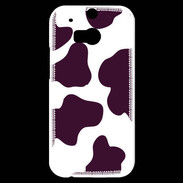 Coque HTC One M8s vache prune