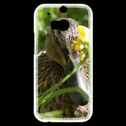 Coque HTC One M8s Canard sauvage PB 1