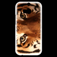 Coque HTC One M8s Oeil de tigre PB 2