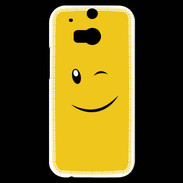 Coque HTC One M8s smiley 1
