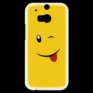 Coque HTC One M8s smiley 2