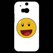 Coque HTC One M8s smiley 4