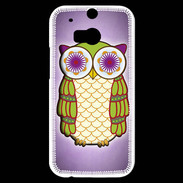 Coque HTC One M8s Hibou humour