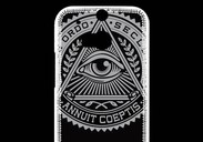 Coque HTC One M8s All Seeing Eye Vector