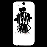 Coque HTC One M8s Adishatz Humour Lot & Garonne