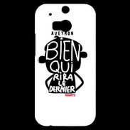 Coque HTC One M8s Adishatz Humour Aveyron
