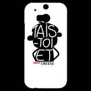 Coque HTC One M8s Adishatz Humour Creuse