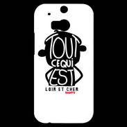 Coque HTC One M8s Adishatz Humour Loir et Cher