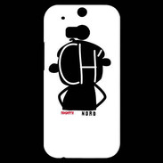 Coque HTC One M8s Adishatz Humour Nord