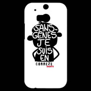 Coque HTC One M8s Adishatz Humour Correze