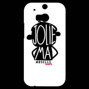 Coque HTC One M8s Adishatz Humour Moselle