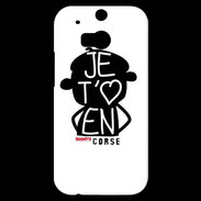 Coque HTC One M8s Adishatz Humour Corse