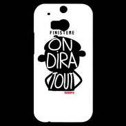 Coque HTC One M8s Adishatz Humour Finistere