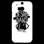 Coque HTC One M8s Adishatz Humour Ardèche