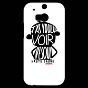 Coque HTC One M8s Adishatz Humour Haute Saone