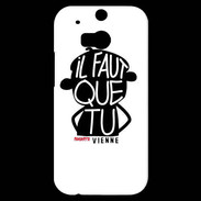 Coque HTC One M8s Adishatz Humour Vienne