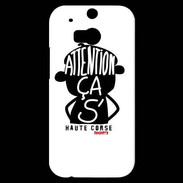 Coque HTC One M8s Adishatz Humour Haute Corse
