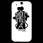 Coque HTC One M8s Adishatz Humour Montcuq