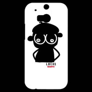 Coque HTC One M8s Adishatz Humour Loche