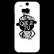 Coque HTC One M8s Adishatz Humour Amiens
