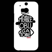 Coque HTC One M8s Adishatz Humour Quimper