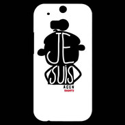 Coque HTC One M8s Adishatz Humour Agen