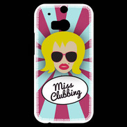 Coque HTC One M8s Miss Clubbing Blonde