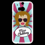 Coque HTC One M8s Miss Clubbing Rousse