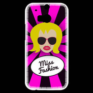 Coque HTC One M8s Miss Fashion Blonde