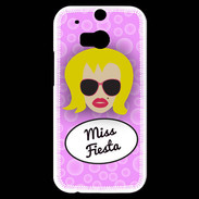 Coque HTC One M8s Miss Fiesta Blonde