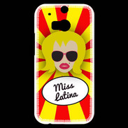 Coque HTC One M8s Miss Latina Blonde