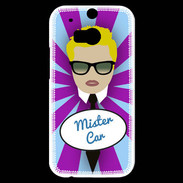 Coque HTC One M8s Mister Car Blond