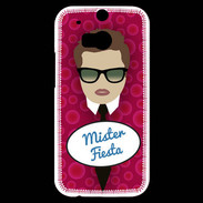 Coque HTC One M8s Mister Fiesta Chatain
