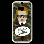 Coque HTC One M8s Mister Soldier Roux