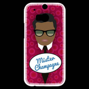 Coque HTC One M8s Mister Champagne Black