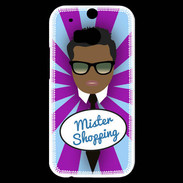 Coque HTC One M8s Mister Shopping Black