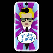 Coque HTC One M8s Mister Swag Blond