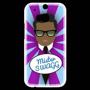 Coque HTC One M8s Mister Swag Black