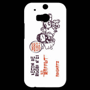 Coque HTC One M8s Adishatz Raffut au rugby
