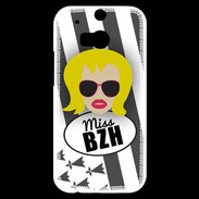 Coque HTC One M8s Miss Bretagne Blonde
