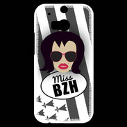 Coque HTC One M8s Miss Bretagne Brune