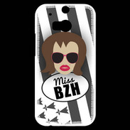 Coque HTC One M8s Miss Bretagne Chatain